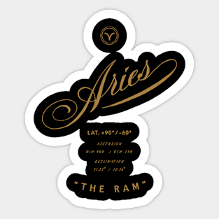 Aries Sticker